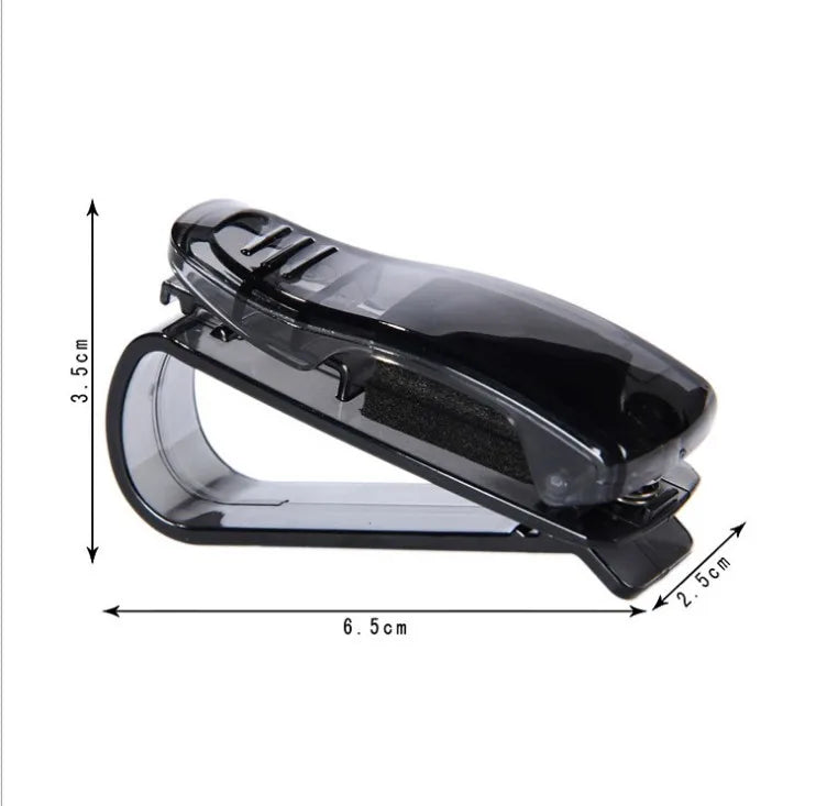 Car Sun Visor Sunglasses Clip Holder