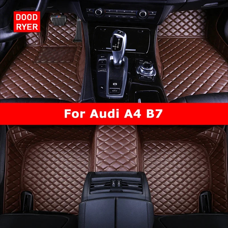 Doodryer Custom Car Floor Mats for Audi A4 B7 2004-2008