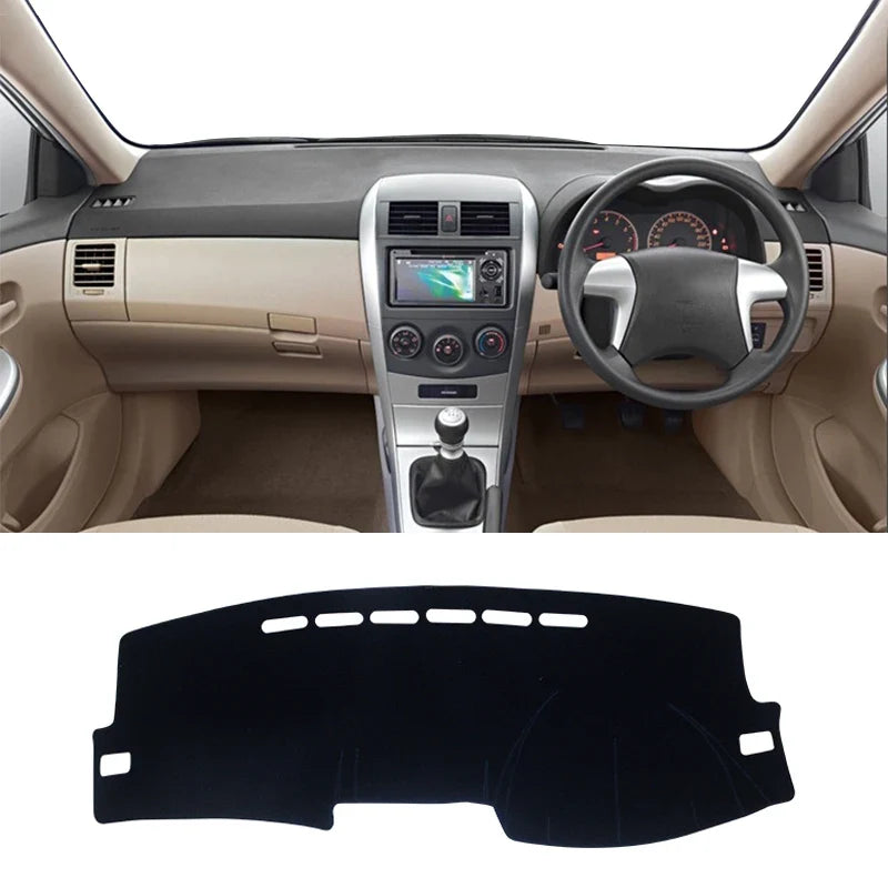 Car Dashboard Cover Dash Anti-UV Mat For Toyota Corolla E180 E150 2006-2018