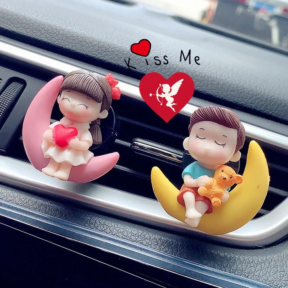 Couple Car Air Vent Clip Fragrance Diffuser