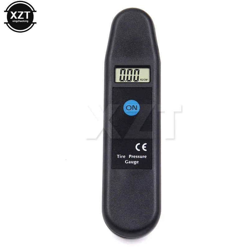 Digital Car Tire Pressure Gauge | High Precision LCD Meter for Truck Bike