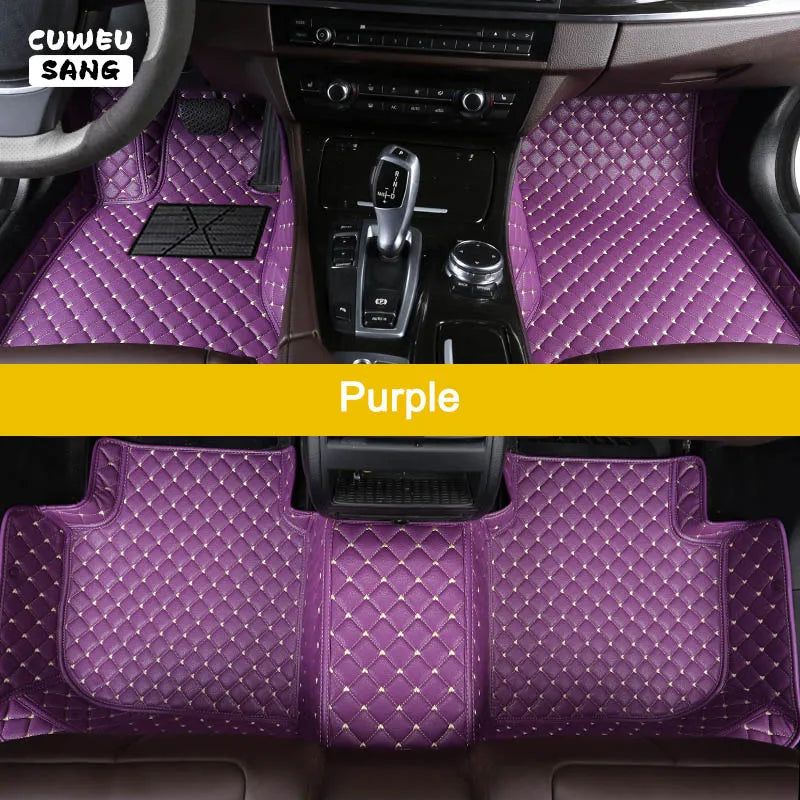 Cuweusang Custom Car Floor Mats For Honda Jazz Fit