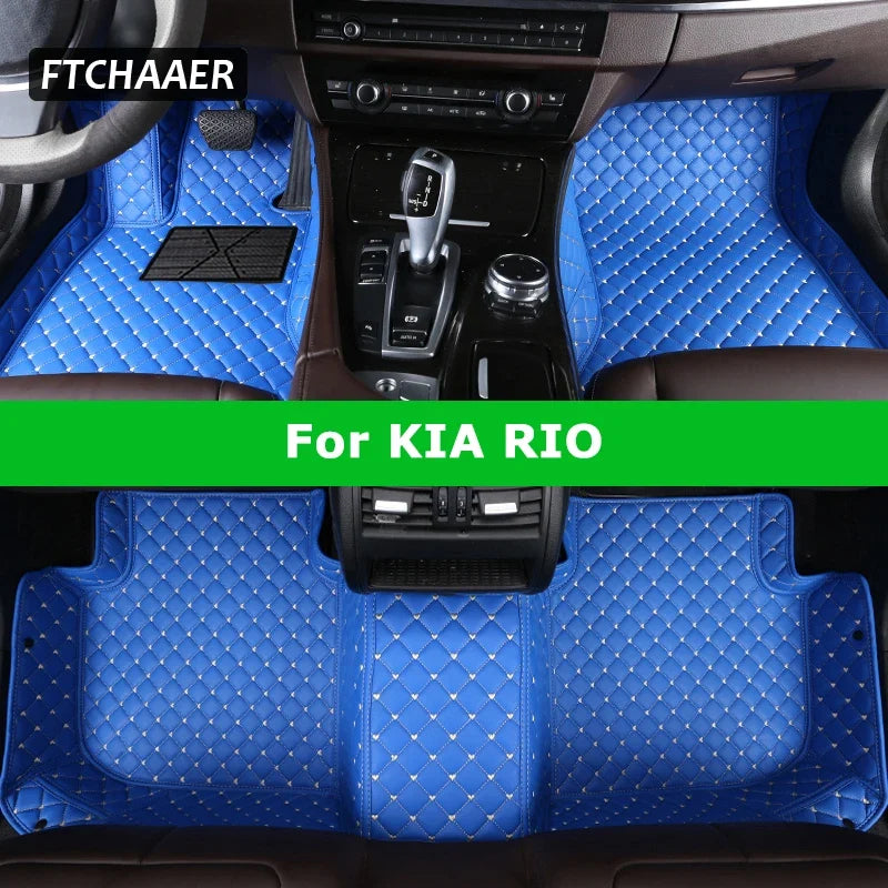 Ftchaaer Custom Car Floor Mats For KIA RIO K2