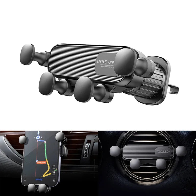 Universal Car Air Vent Phone Holder | Gravity Auto GPS Mount Stand