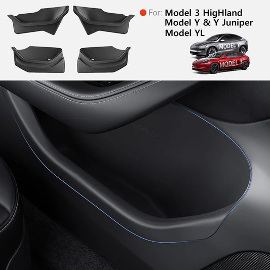 Tesla Model Y 3 Door Side Storage Box Juniper Highland TPE