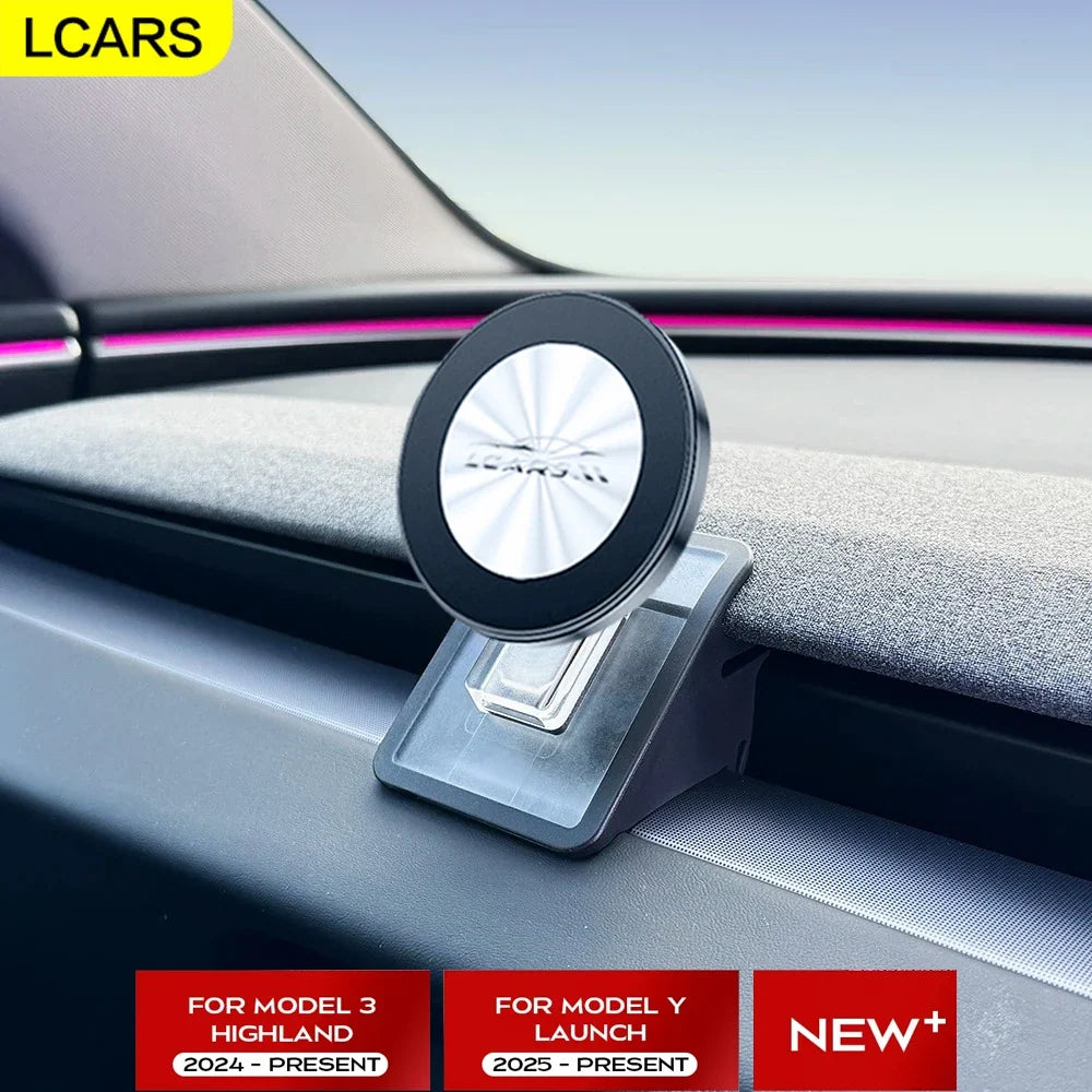 Lcars Magnetic Phone Holder Car Mount for Tesla Model 3 Highland