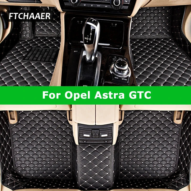 Ftchaaer Custom Floor Mats for Opel Astra GTC 2005-2022