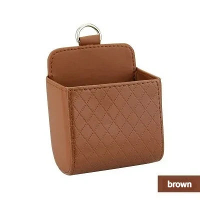 Leather Seat Crevice Storage Box
