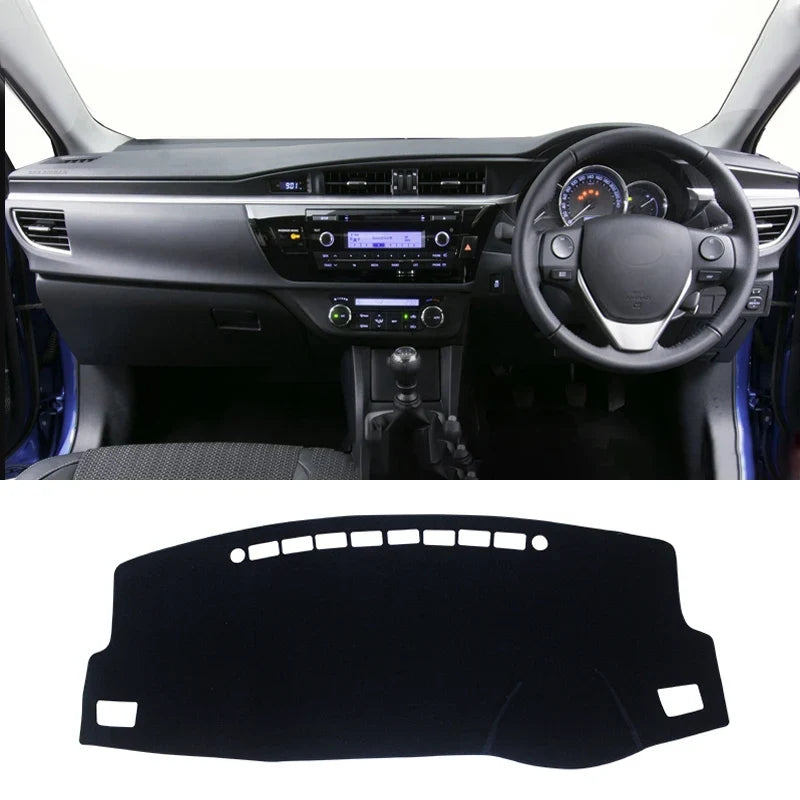 Car Dashboard Cover Dash Anti-UV Mat For Toyota Corolla E180 E150 2006-2018