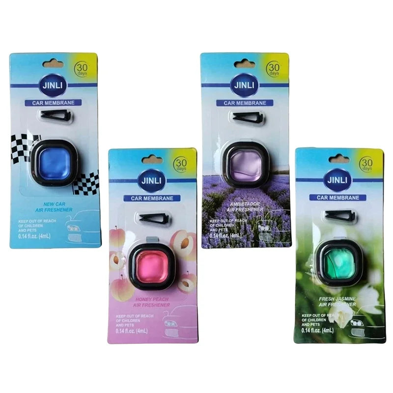 Car Air Freshener Vent Clip | Long-Lasting Jasmine Essential Oil Scent