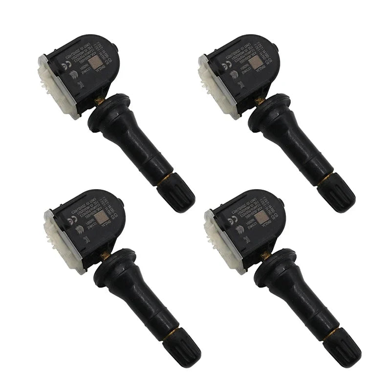 4PCS 433MHz TPMS Tire Pressure Sensor for Ford Ecosport Edge Explorer Fiesta Focus Ranger S-Max | Pre-Programmed Direct Fit