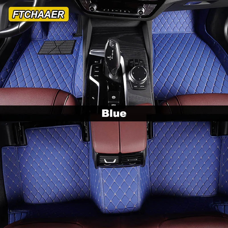 Ftchaaer Custom Car Floor Mats for Volkswagen VW Golf