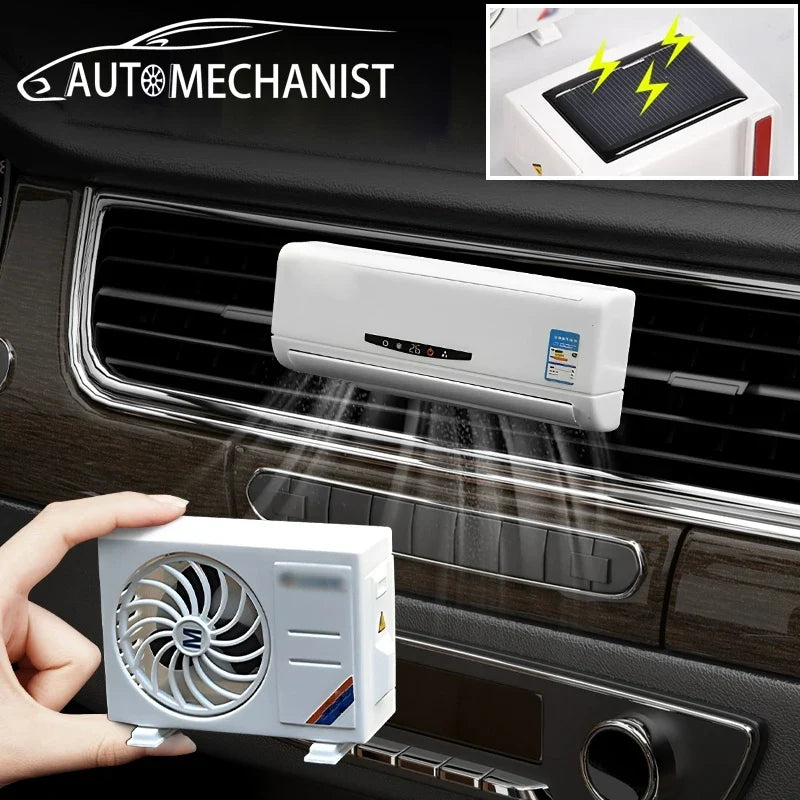 Solar Car Perfume Diffuser Air Freshener