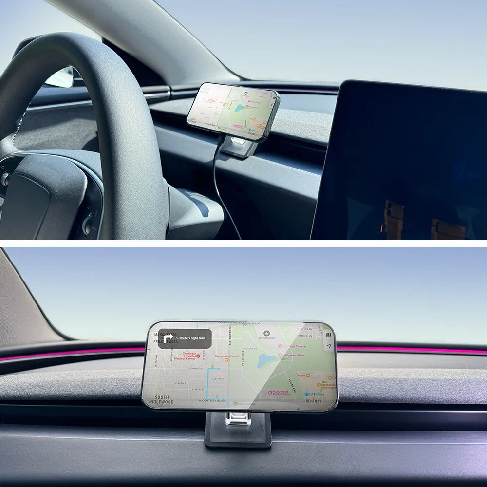 Gravity Air Vent Phone Holder for Tesla Model 3 Highland & Model Y Juniper