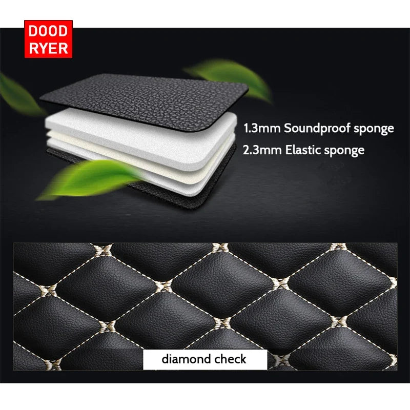 Doodryer Custom Car Floor Mats for Audi A4 B7 2004-2008