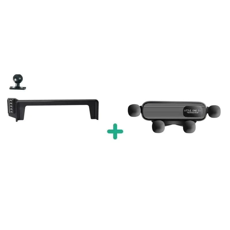 NoEnName_Null Phone Holder for BMW X1 F48 X2 F39 2016-2019 with Wireless Charging