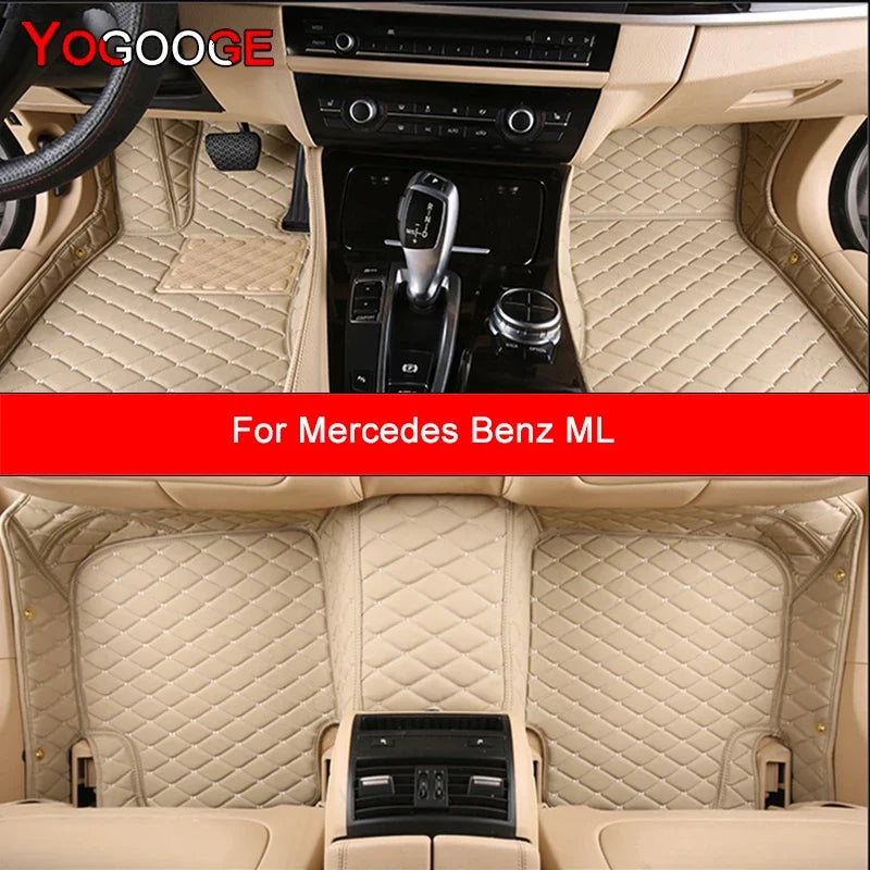 Yogooge Floor Mats for Mercedes Benz ML W164 W166