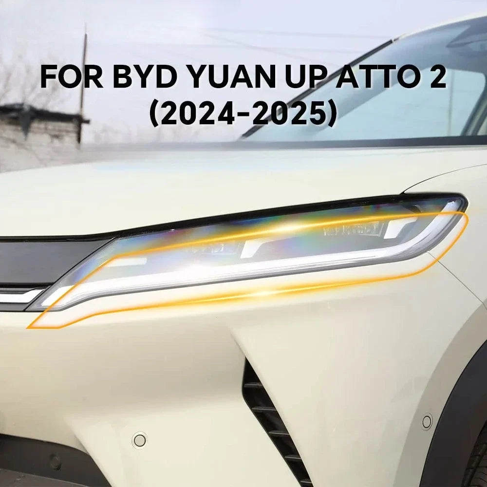 Precut PPF for BYD Yuan UP / Atto 2 (2024–2025) | TPU Headlight, Mirror & Pillar Protection