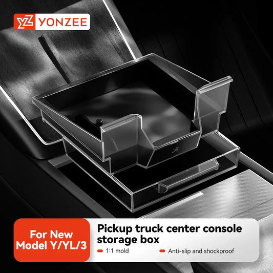 Tesla Model Y Center Console Organizer YL 2021-2026