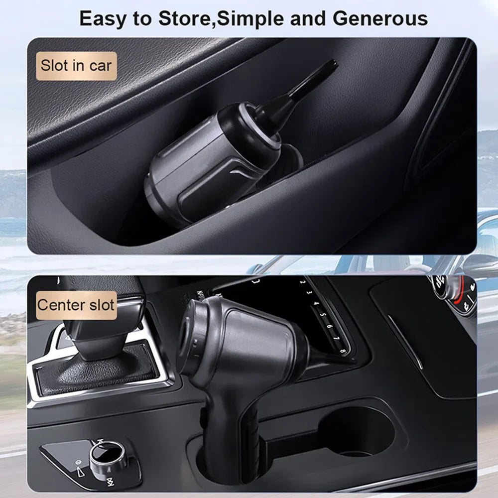 Wireless Car Vacuum Cleaner 95000PA | Cordless Handheld with Blower