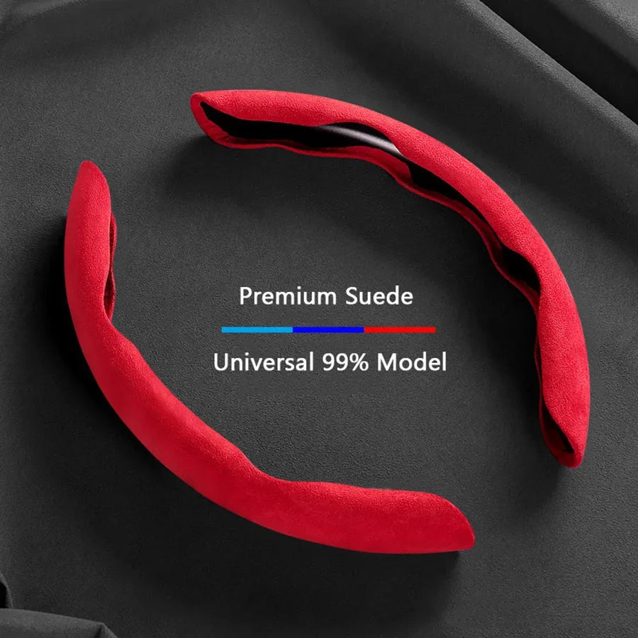 Rayfone Suede Universal 38CM Steering Wheel Cover