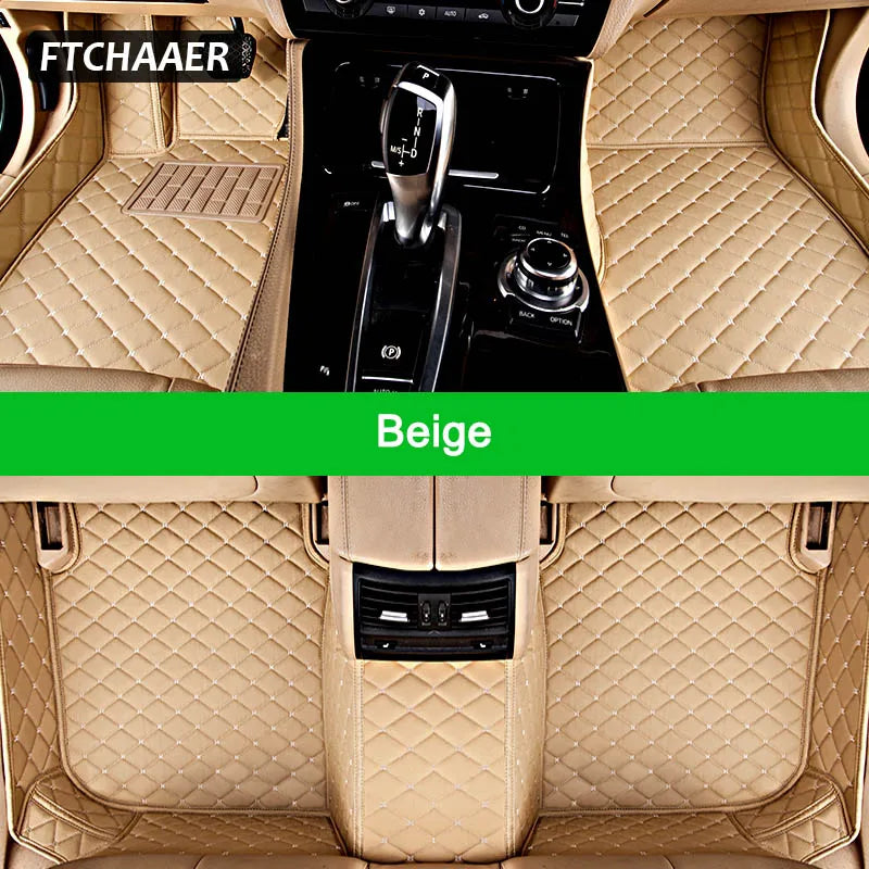 Ftchaaer Custom Car Floor Mats for Citroen C4 Auto Carpets