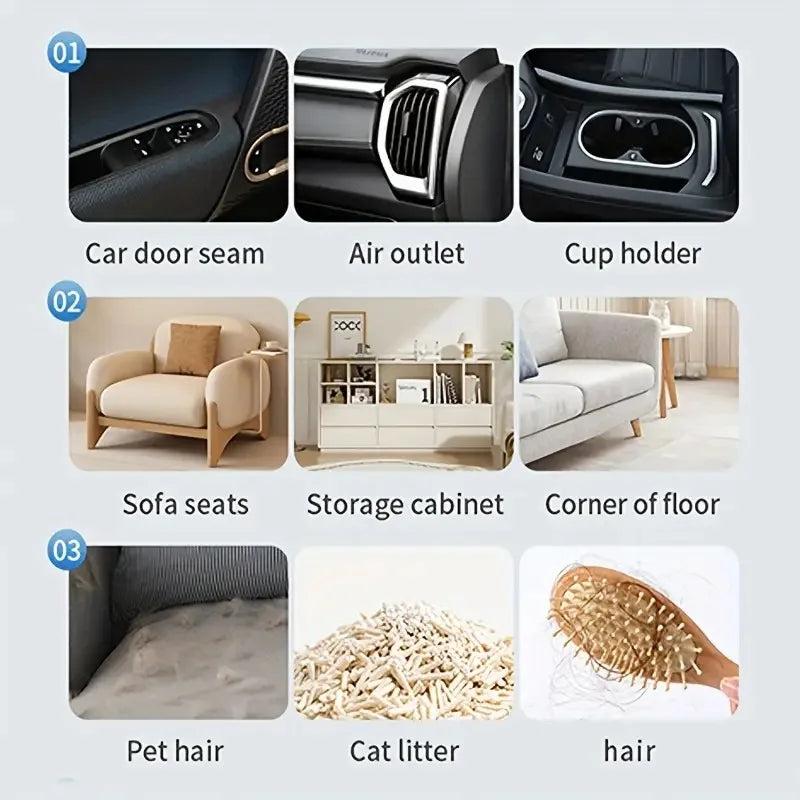 Wireless Handheld Vacuum Cleaner | Powerful Car and Home Use