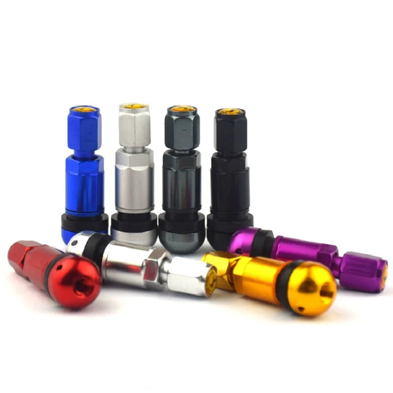 Aluminum Alloy Tubeless Tire Valve Stems 4pcs
