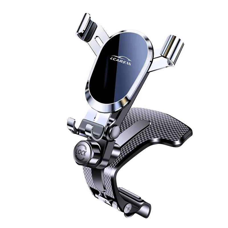 Car Phone Holder Dashboard Adjustable Fixed Navigation Bracket