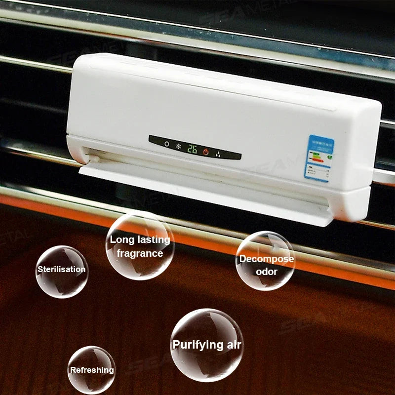 Solar Car Perfume Diffuser Air Freshener