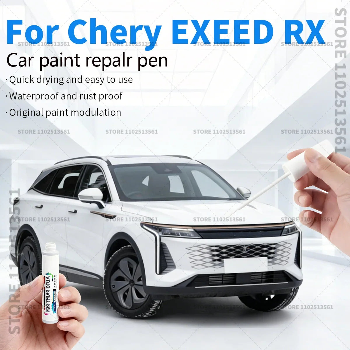 Chery EXEED RX Ivory Parrot Car Paint Repair Pen