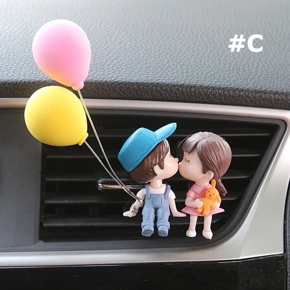 Couple Car Air Vent Clip Fragrance Diffuser