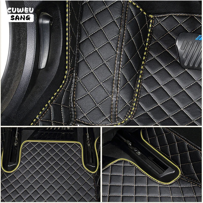 Cuweusang Custom Car Floor Mats For Honda Jazz Fit