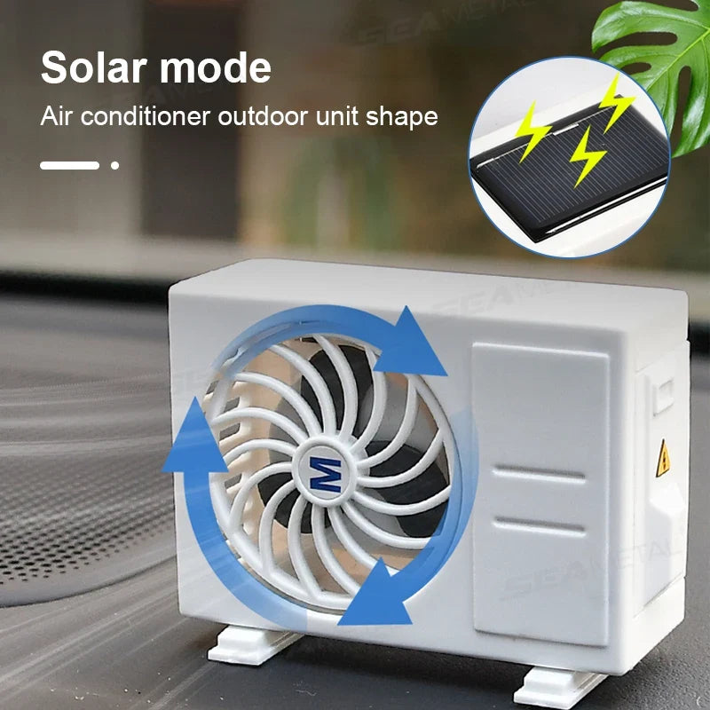 Solar Car Perfume Diffuser Air Freshener