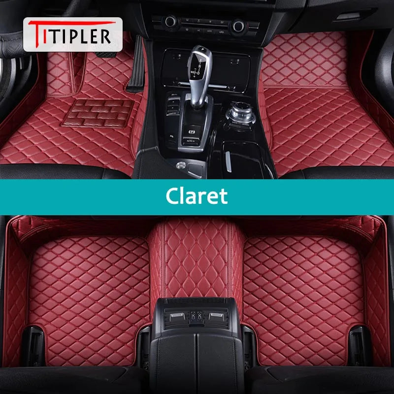 Titipler Custom Car Floor Mats for VW T-Cross 2018-2023
