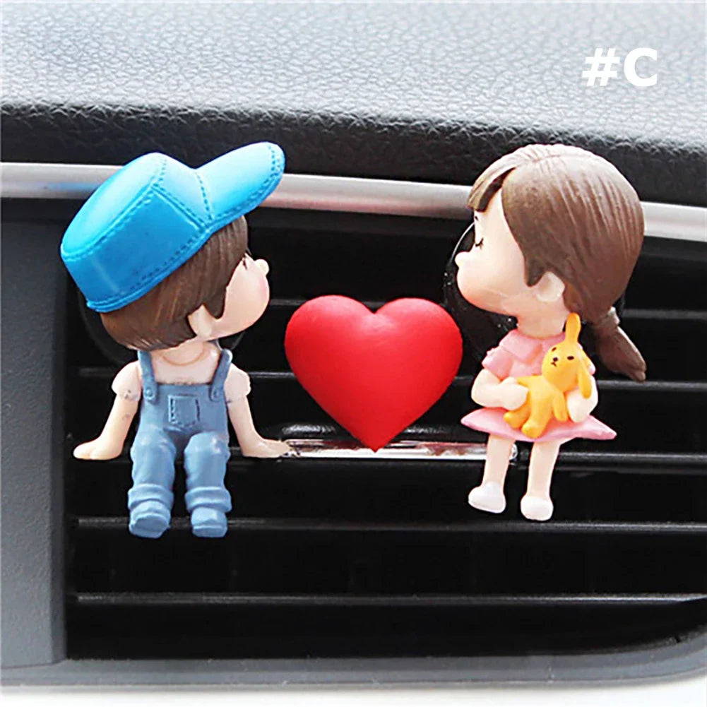 Couple Car Air Vent Clip Fragrance Diffuser