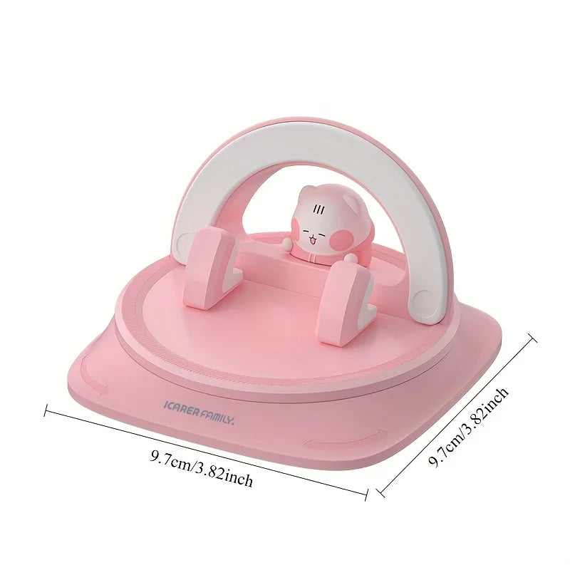 Lcars Cute Doll Car Phone Holder Dashboard Navigation Stand