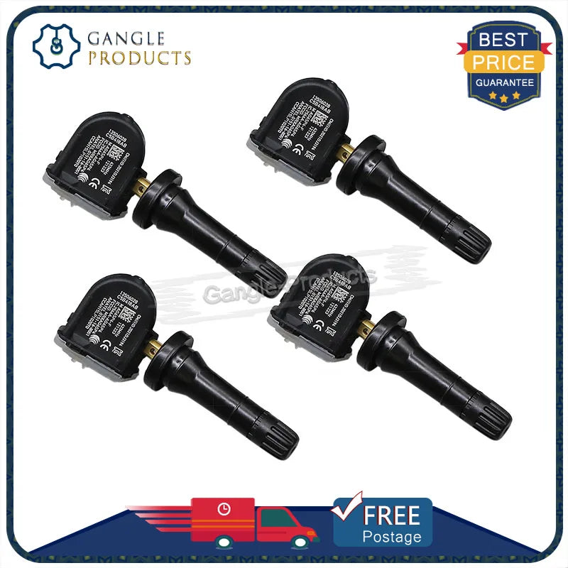 1/4Pcs TPMS Tire Pressure Sensor for Opel Adam Ampera Antara Astra J Corsa D Insignia Meriva B Mokka Zafira C | 433MHz Pre-Programmed