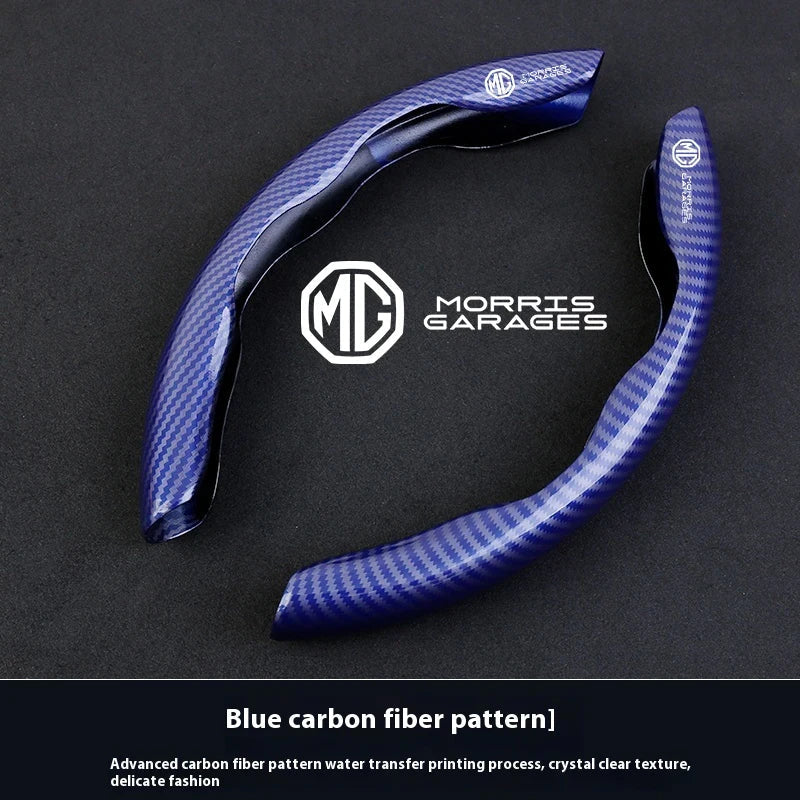 MG ZS MG5 MG6 MG7 Hector Pilot Carbon Fiber Texture Steering Wheel Cover