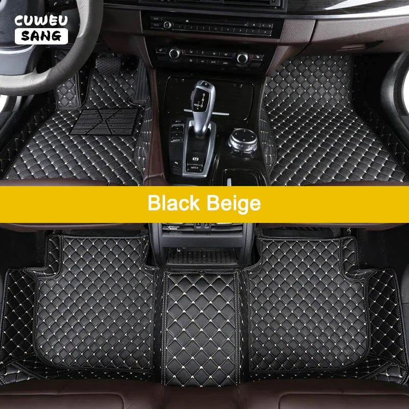 Cuweusang Custom Car Floor Mats For Honda Jazz Fit