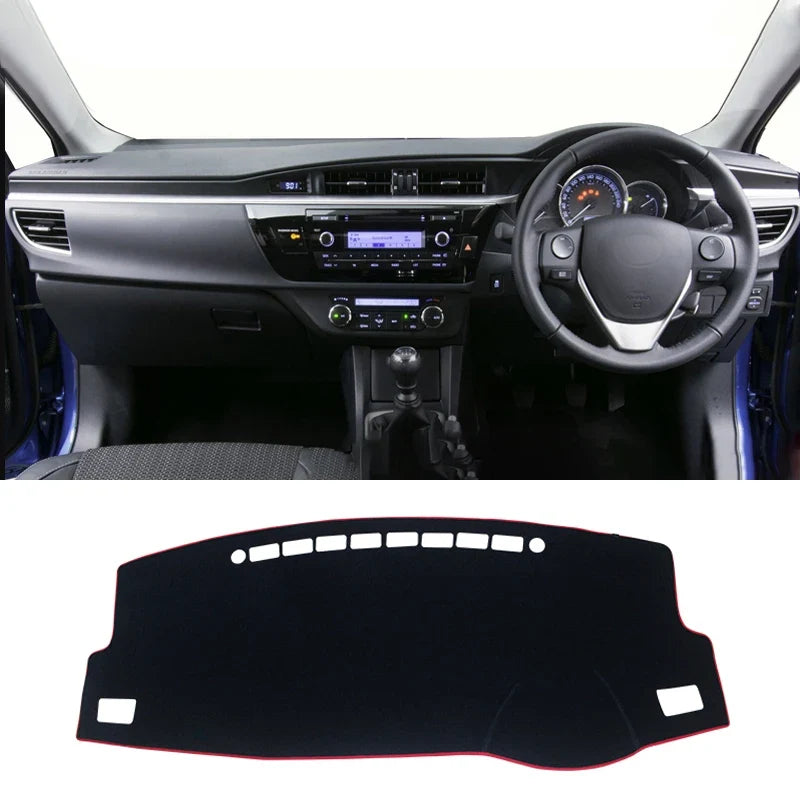 Car Dashboard Cover Dash Anti-UV Mat For Toyota Corolla E180 E150 2006-2018