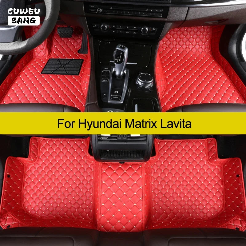 Cuweusang Custom Floor Mats for Hyundai Matrix Lavita 2000-2010