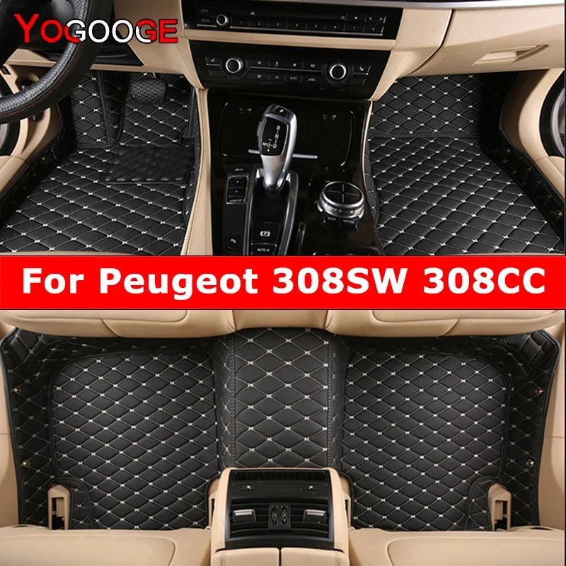 Yogooge Custom Car Floor Mats for Peugeot 308SW 308CC