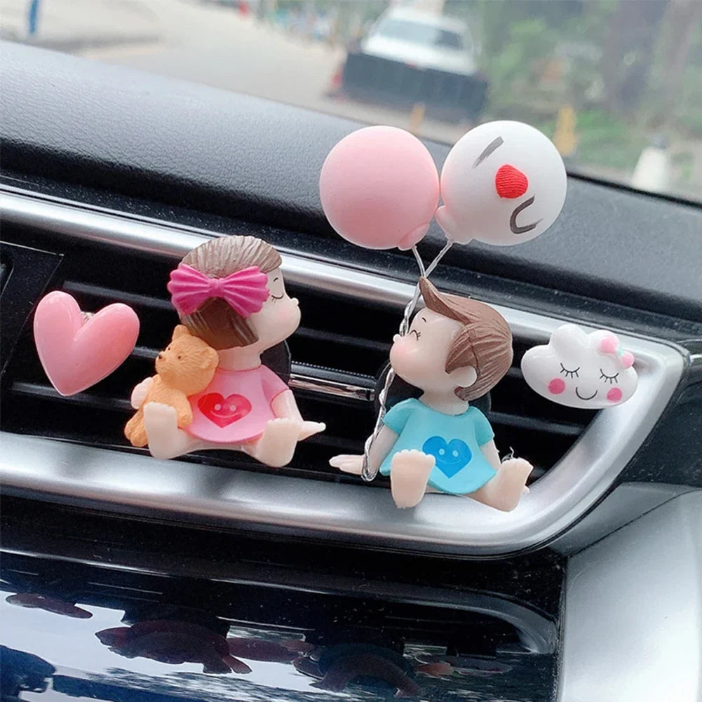 Couple Car Air Vent Clip Fragrance Diffuser