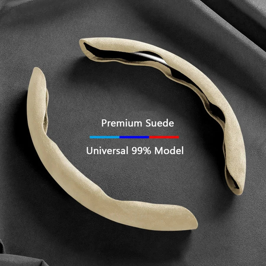 Rayfone Suede Universal 38CM Steering Wheel Cover
