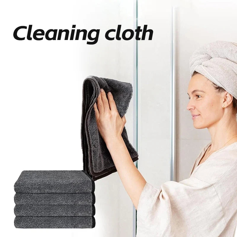 2pc Absorbent Microfiber Cleaning Cloth