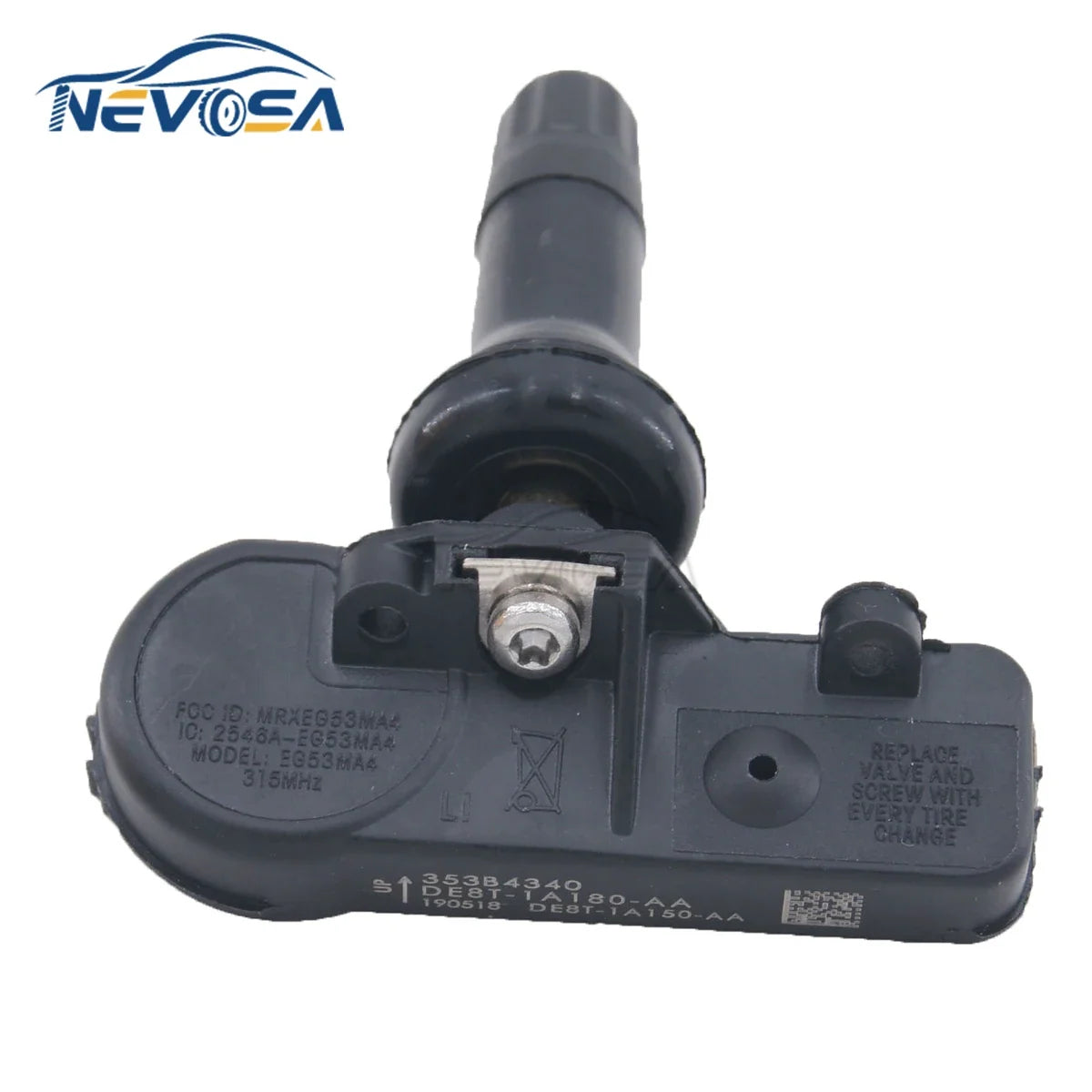 NEVOSA DE8T-1A180-AA TPMS Sensor | Direct Fit for Ford Lincoln Mercury