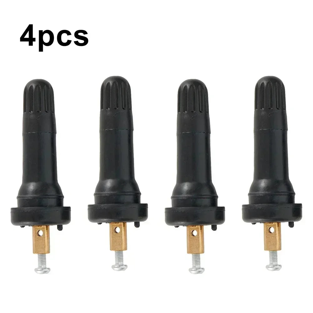 4pcs TPMS Valve Stem Snap-On Replacement for Camaro F-150 Sierra Veloster