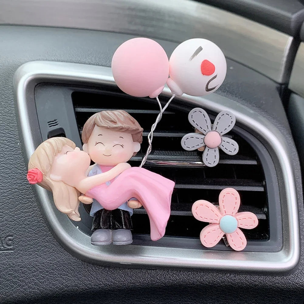 Couple Car Air Vent Clip Fragrance Diffuser