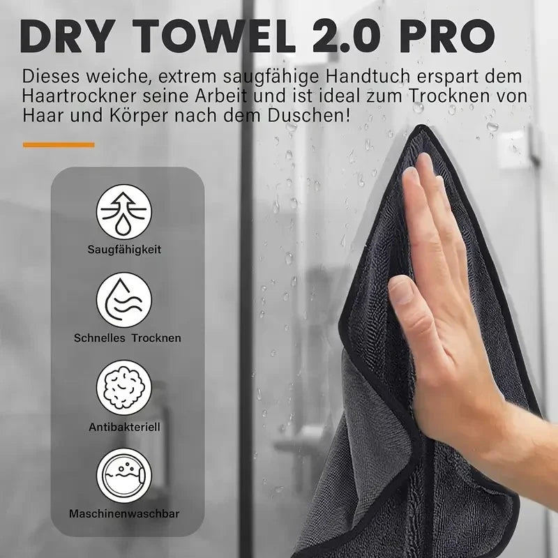 2pc Absorbent Microfiber Cleaning Cloth
